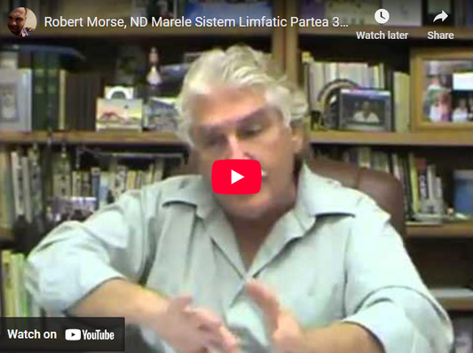 [Video+Text] Dr. Robert Morse: Marele sistem limfatic – Partea 3